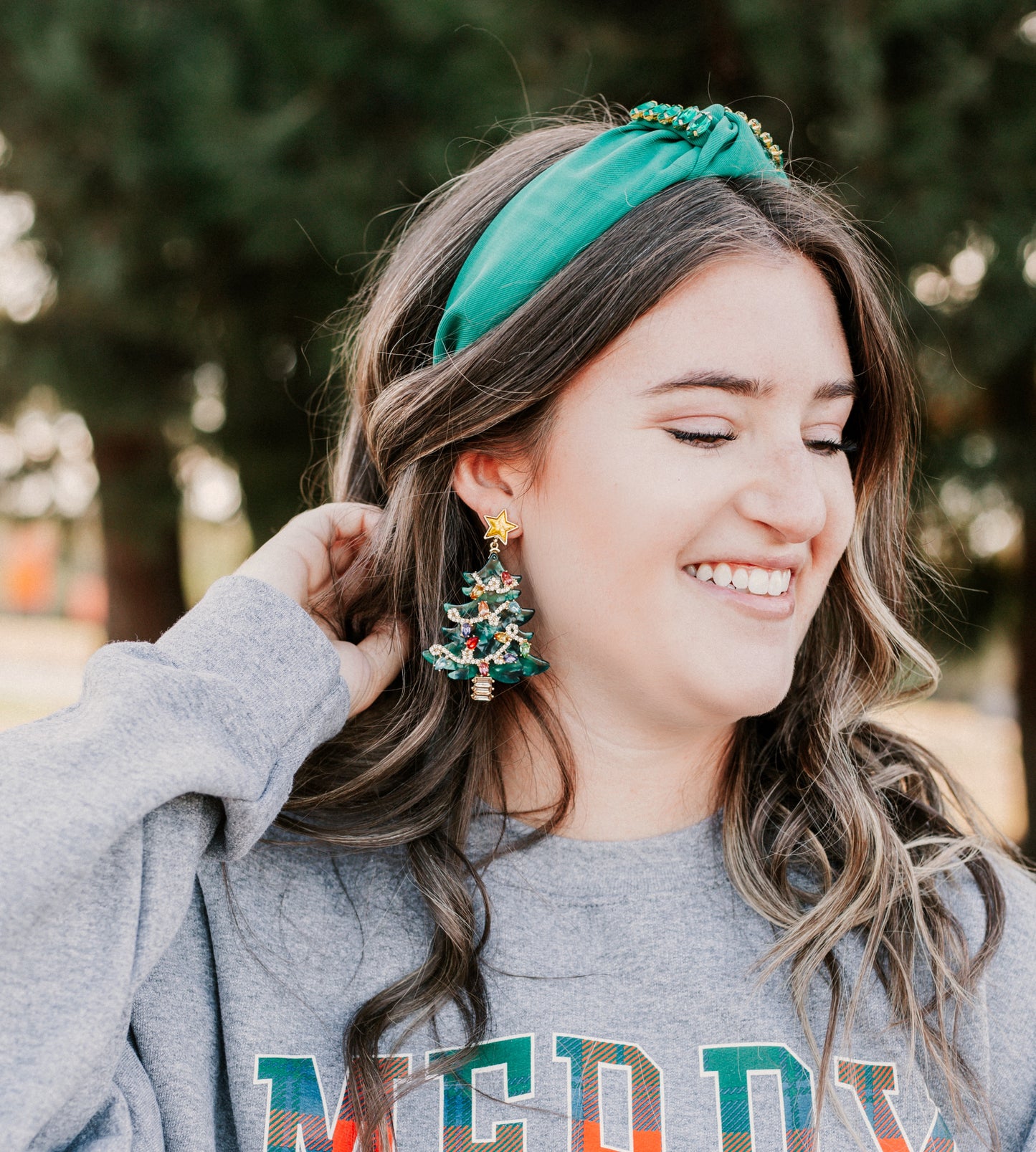 Christmas Tree Earrings