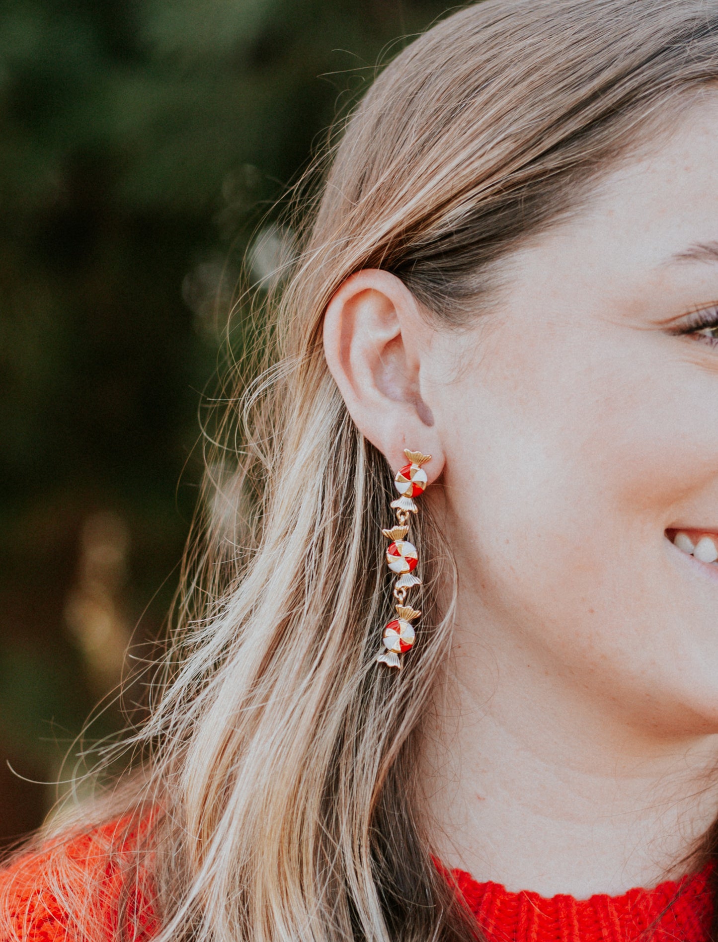 Christmas Candy Earrings
