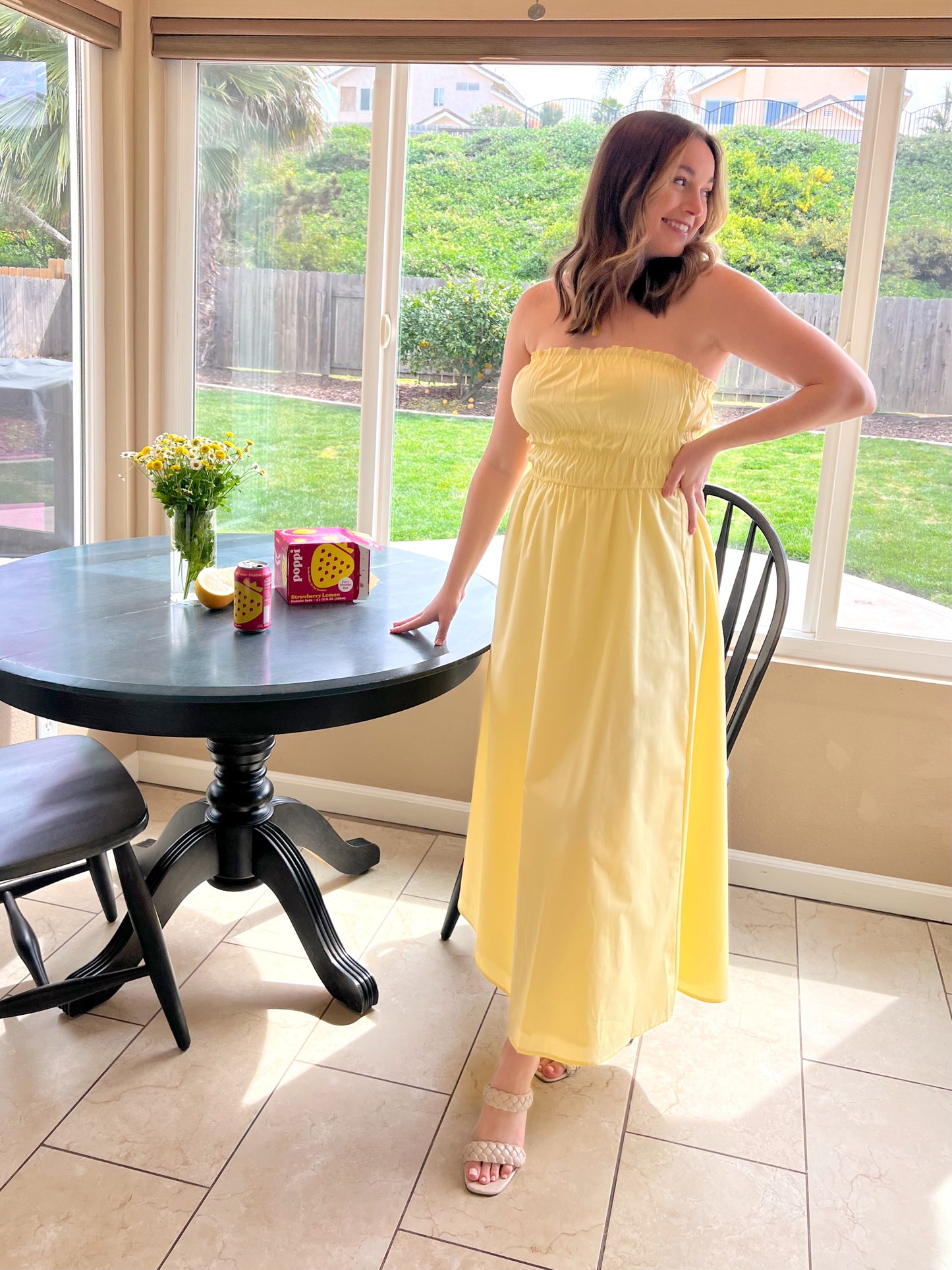 Sunshine Strapless Dress