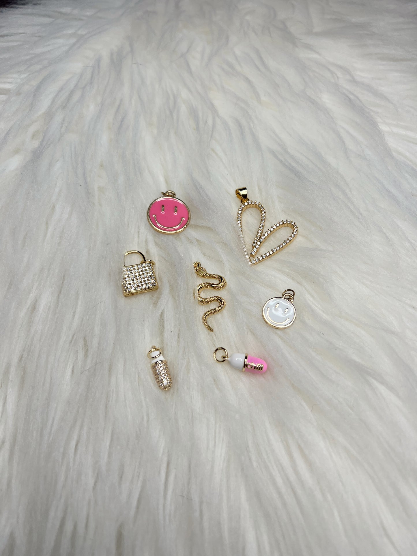 Pink Chill Pill Charm